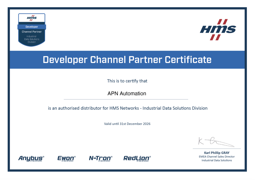 apn automation certifié hms